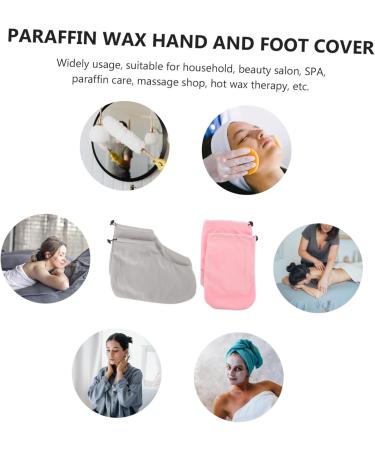 minkissy 3 Sets Gloves Wax Insulated Feet Cover Wax Bath Liner Work Glove Hand and Foot Bags Paraffin Wax for Feet Wax Foot Cover Paraffin Wax Feet Cover Boots Washable Fabric Nursing Cover - Buy Online on GoSupps.com