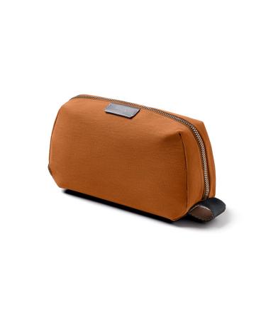 Bellroy Dopp Kit water-repellent toiletry bag for travel (toiletries perfume razor hairbrush toothbrush) Bronze