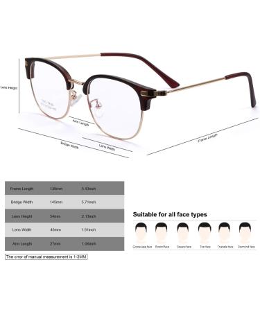 Blue Light Filter Glasses for PC & Gaming | Anti-Flashing & Anti-Eye Tiredness - Unisex TR2013 - Buy Online on GoSupps.com