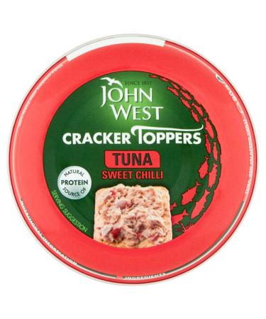John West Cracker Toppers Sweet Chilli Tuna 80g