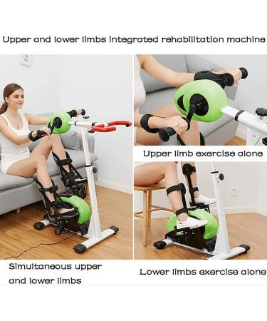 Electric Pedal Portable Electric Pedal Portable Mini Exercise Bike Stepper Electric Rehabilitation Exercise Bike Motorized Leg and Arm Pedal Exerciser with LCD Monitor Elderly Rehabilitation Exerci - Buy Online on GoSupps.com