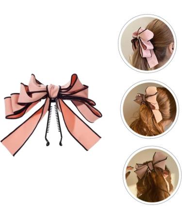 Beatifufu 1pc Bow Banana Clips Accesorios Para Attractive Hair Clip Hair Clickers Hair Barette Ponytail Holder No Tight-fitting Hair Clip Hairplop Hair Barrettes Purple Bracelet Jelly Fabric - Buy Online on GoSupps.com