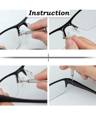 CHUANGOU Non-Slip Silicone Nose Pads for Glasses | Comfortable Pads for Presbyopic & Sunglasses International Shipping Available - Buy Online on GoSupps.com