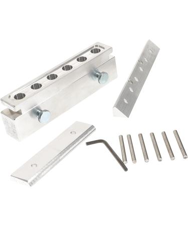 Healeved 1 Set 6 Hole Lipstick Mold Lip Balm Mold Holder Lip Gloss Maker Tool Lip Balm Maker Lip Balm Molding Tool Lip Gloss DIY Kit Aluminum Alloy Lip Balm Mold Lip Balm Making Kit 15.5X4.6cm Silver - Buy Online on GoSupps.com