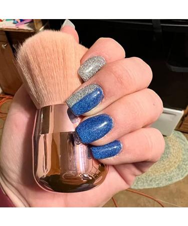 RUNGANG Fluffy Nail Dust Brush for Acrylic Nails & Makeup - Pink - Buy Online on GoSupps.com