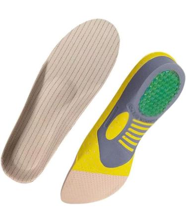 Flat Foot Correction Insoles for Men & Women - Sports Arch Support Breathable & Sweat-Absorbent - 37 White Dinosaur Doodle - Buy Online on GoSupps.com