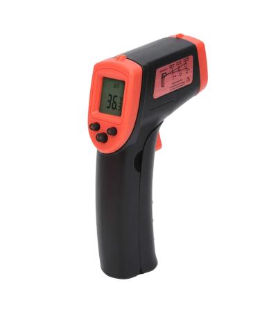 Garosa Industrial Thermometer Non Contact Digital Temperature Gun Hand Held Temperature Gun with LCD Display -50 to 600  for Cooking HVAC Electrical Engineering(-58 to 1112 F)(red)