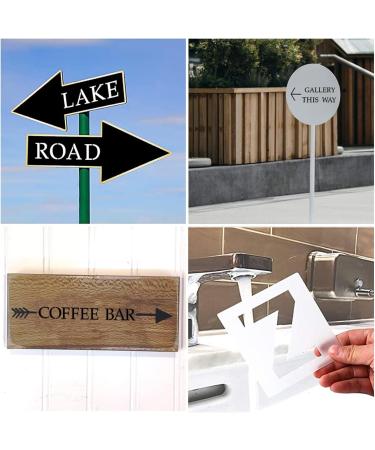 2 Inch Alphabet Letter Stencils for Painting - 70 Pack Reusable Templates for Wood Signs & Wall Art - Buy Online on GoSupps.com