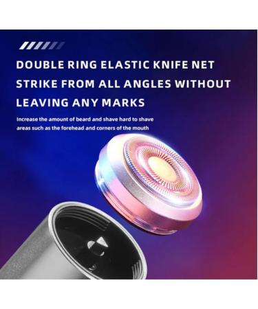 Sopami Mini Electric Shaver Sopami Portable Mini Electric Shaver Mini Shaver Electric Razor for Men Pocket Size USB Rechargeable Waterproof Electric Razor (Gold) - Buy Online on GoSupps.com