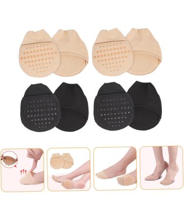 FRCOLOR 20 Pairs Forefoot Socks for Women - Non-Slip Half Toe Liner & Pump Pads for High Heels - Low Cut Comfort & Support - Buy Online on GoSupps.com