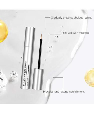 Duqulle Eyelash Growth 5 ml nutritional serum for voluminous eyelash extension daily moisturizing caring cosmetic application - Buy Online on GoSupps.com