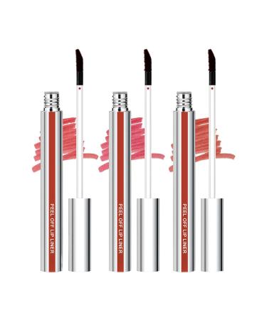 Peel-off liquid lip tint lip color moisturizing matte lip tint 3x rich color non-sticky application long-lasting lipliner cosmetic makeup vibrant shade