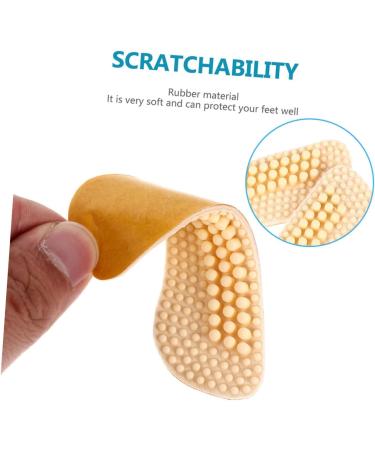 NOLITOY 3 Pairs Silicone Heel Posts - High Heel Toe Pads & Heel Protector | 4D Ladies Heel Back Insoles & Cushion Pads | Universal Heel Grips for Ultimate Comfort - Buy Online on GoSupps.com
