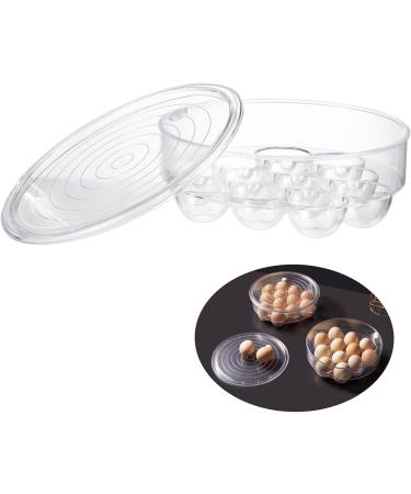 OSALADI 1pc Refrigerator Bin Clear Egg Container Transparent Organizer Storage - Buy Online on GoSupps.com