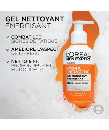 Gel Moussant nergisant Hydra Energetic - Buy Online on GoSupps.com