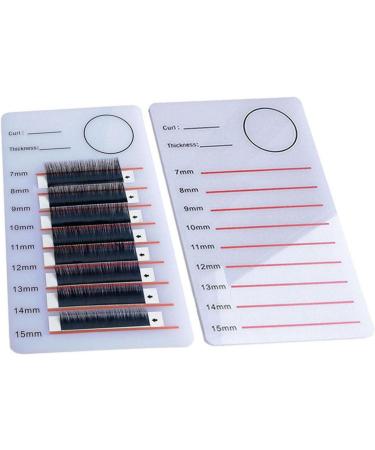 Professional Aferzov Acrylic Eyelash Board & Display - Perfect for Individual Eyelash Extensions & False Lash Application - Buy Online on GoSupps.com