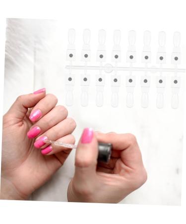  BIUDECO 48 Pieces Magnetic Nail Polish Display Card Compact Portable for Home or Studio Easy to Replace for Beginners Nail Practice Nail Art - Buy Online on GoSupps.com