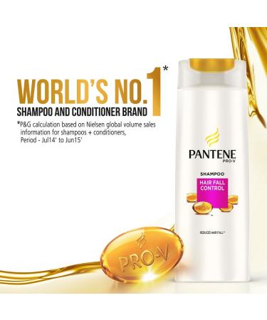 Buy Pantene Hairfall Control Shampoo 340ml - Best International Shipping for Healthy Hair - Buy Online on GoSupps.com