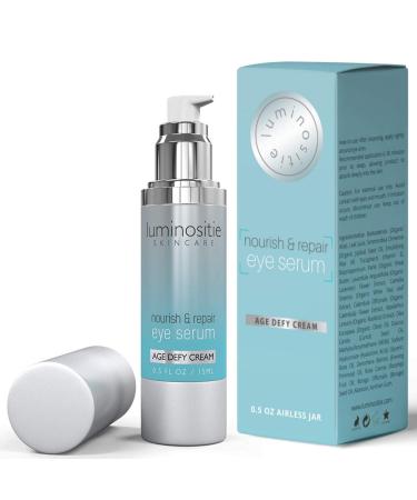 Under Eye Serum For Tight  Puffy Eyes - Treatment For Under Eye Circles  Under Eye Bags  Wrinkles & Fine Lines - Anti-Aging Eye Vitamins Penetrates Deep & Refreshes Cells To Firm Delicate Eye Area