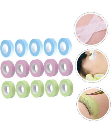 minkissy 15rolls Lash Tape Fabric Eyelash Tape Eyelash Adhesive Tape Adhesive Fabric Tape Make up K Tape Tape Eyelash Grafting Auxiliary Tape Abs Japanese-Style Extend - Buy Online on GoSupps.com