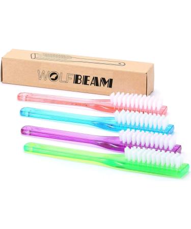 Wolfbeam Long Brush Nail Clean Brush Set - 4 Pieces for Bath and Body - Buy Online on GoSupps.com