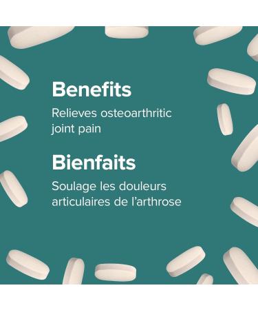 Webber Naturals Advanced Collagen with Hyaluronic Acid and Boron 40 Mini Caplets & Glucosamine Chondroitin Double Strength 140 Caplets Helps Relieve Joint Pain Associated with Osteoarthritis - Buy Online on GoSupps.com