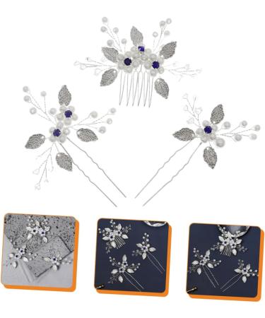 minkissy 4 Sets Bridal Wedding Comb Hair Leaf Bride Wedding Comb Green Accessories Bride Headdress Pearl Headpiece for Wedding Bride Headpieces Copper Wire Prom Flowers Banquet - Buy Online on GoSupps.com