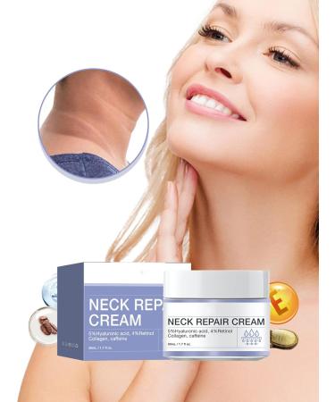 Firming & Lifting Neck and D collet Cream - Anti-Aging Moisturizer with Hyaluronic Acid and Vitamin E - Wrinkle Reduction in 4 Weeks - Anti-Wrinkle Cream for Women Instant Anti-Wrinkle (1) - Buy Online on GoSupps.com
