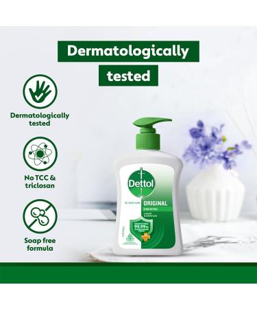 Dettol Liquid Handwash (Original) - 200 ml with Free Dettol Liquid Handwash Refill- 175 ml Original 1 Count (Pack of 1) - Buy Online on GoSupps.com
