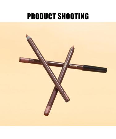 Eyebrow Eyeliner Long-Lasting Eye Gel with Pencil Sharpener | Waterproof Sliding Effect Long Lasting Beauty Beauty Natural Look for Girls Women - Buy Online on GoSupps.com