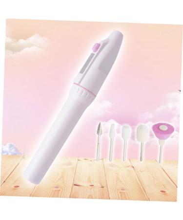 Healeved Electric Nail Polisher Electric Pedicure File Pen Electric Nail File Portable Nail Drill Mini Electric Nail Drill Electric Sander Nails Kit Nail Kit White Natural medium White - Buy Online on GoSupps.com
