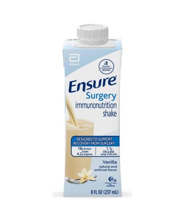 Ensure Surgery Immunonutrition Shake, Vanilla, 8 Fl Oz, 15Count