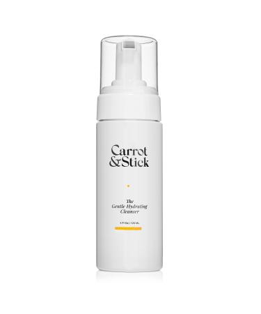 CARROT & STICK The Gentle Hydrating Cleanser - Coconut Hyaluronic Acid Cleanser 4.1 Fluid Ounce (120 mL)