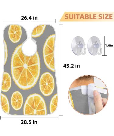 Beard Bib Apron for Men - Waterproof Hair Catcher & Grooming Cloth | Non-Stick Beard Trimming Cape - Buy Online on GoSupps.com