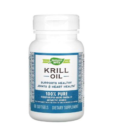 Nature's Way EfaGold Krill Oil 500 mg 60 Softgels