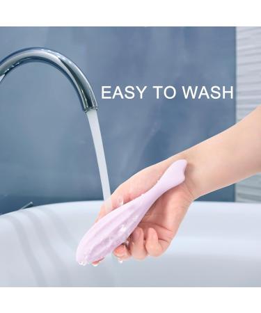 Silicone Face Massage Scooter - Elegant Pear-Shaped Facial Device for Skin Tightening & Muscle Relief | International Shipping - Buy Online on GoSupps.com