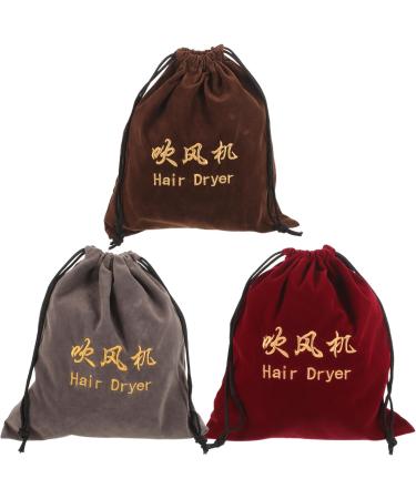 Didiseaon 9 Pcs Hair Dryer Storage Bag Travel Makeup Bag Organizer Storage Bag for Hair Dryer Fabric - Buy Online on GoSupps.com