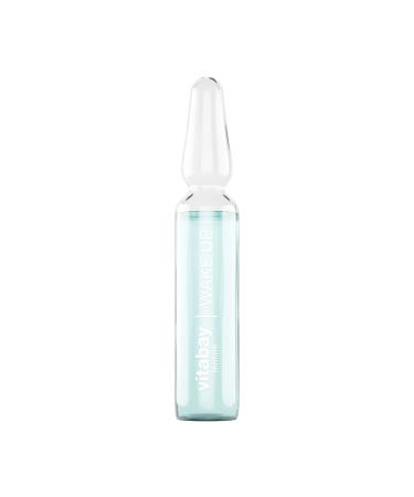 Wake Up Serum 14x2 ml - hyaluronic acid + caffeine + minerals - invigorating high-tech facial treatment