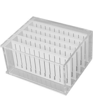 5 Layers Acrylic Eyelash Storage Box Clear Single Eyelash Implant Holder Case for Makeup Display Container - Buy Online on GoSupps.com