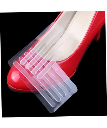 FRCOLOR 48 Pcs Clear Duct Tape Shoe Pads & Silicone Bandages - Heel Support Stickers for Women | Transparent Shoe Tape - Buy Online on GoSupps.com