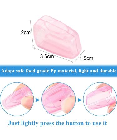 XBFOCNH Toothbrush Protective Covers - 8 Pack Portable Caps for Travel Camping Home & School - Buy Online on GoSupps.com