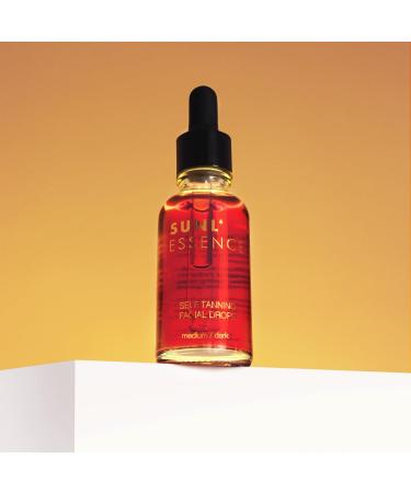 Sun lEssence Self-Tanning Concentrate | Streak-Free Face Tanning Drops for Medium/Dark Skin - Easily Blend with Moisturizer - Buy Online on GoSupps.com