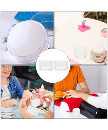 Buy French Silicone Nail Stamp Set - 2 Clear Jelly Stamping Tools for DIY French Tip Nail Art - Perfect for Home & Salon Use - Buy Online on GoSupps.com