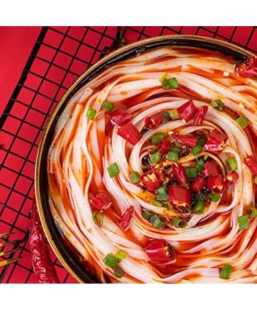 Alley noodles Lanzhou ramen noodles Sichuan chili and hemp noodles Chongqing noodles spicy substitute supper noodles Hot and Sour Rice Noodles (Chongqing Xiaomian 3 bag) - Buy Online on GoSupps.com
