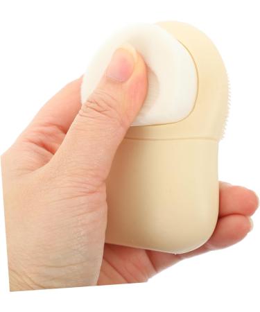 MAGICLULU Silicone Face Brush Face Wash Brush Skin Cheek Brush Silicone Cleaning Brush Makeup Facial Cleaning Brush Face Cleansing Brush Leopard Hair Nets Silica Gel Deep Cleaning Scrubber 8x6cm As Shown - Buy Online on GoSupps.com