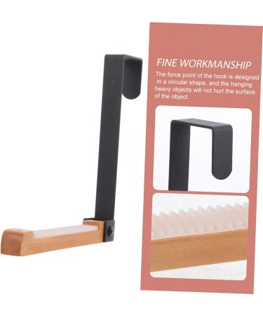 Door Hook Over Door Towel Hook Wall Hanging Hooks Wall Clothes Rack Clothes Door Hook Bedroom Door Hook Over Door Hooks Back Door Hook Door Coat and Hat Hook Over The Door Rack (Bl Black 17.5X16CM - Buy Online on GoSupps.com
