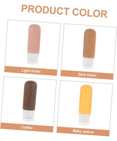 Travel Shampoo & Conditioner Set - Portable Silicone Toiletries Bottles | Empty Lotion Squeeze Bottles for International Shipping - Buy Online on GoSupps.com