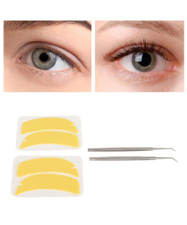 2 Pairs U Shape Eyelash Curling & Perming Pads | Universal Eyelash Extensions Tool - Perfect for International Shipping - Buy Online on GoSupps.com
