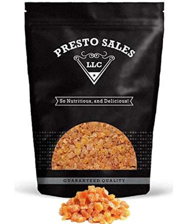 Presto Sales Apricot Fancy chopped Sweet Turkish 128 oz. | No added sugar Dried fruit Snack | Dietetic Vegan Intense Flavor Burst of Energy 1 Choice | Resealable 8 lbs. Bag - Buy Online on GoSupps.com