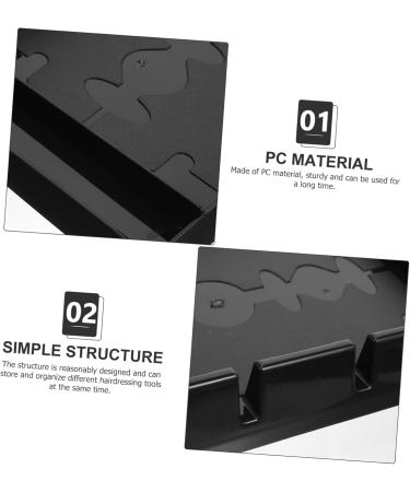 POPETPOP Retro Oil Clipper Storage Box Barber Organizer Razor Holder Hairdressing Tool Holder Barber Mat for Station Barber Station Barber Clipper Holder Trimmer Pc Clippers Work Tray - Buy Online on GoSupps.com